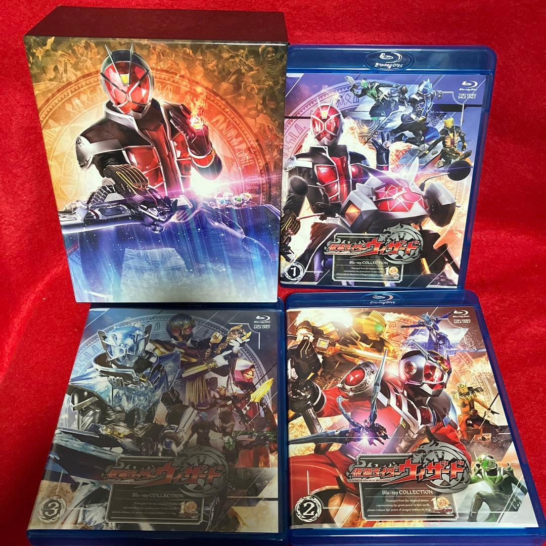 仮面ライダーウィザード Blu-ray COLLECTION 全3巻 BOX付！