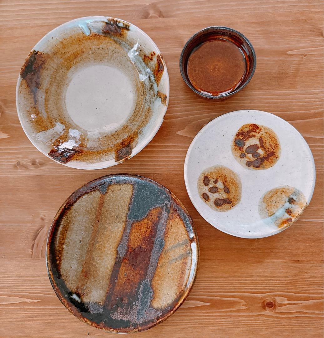 奥村陶房 お皿４点セット