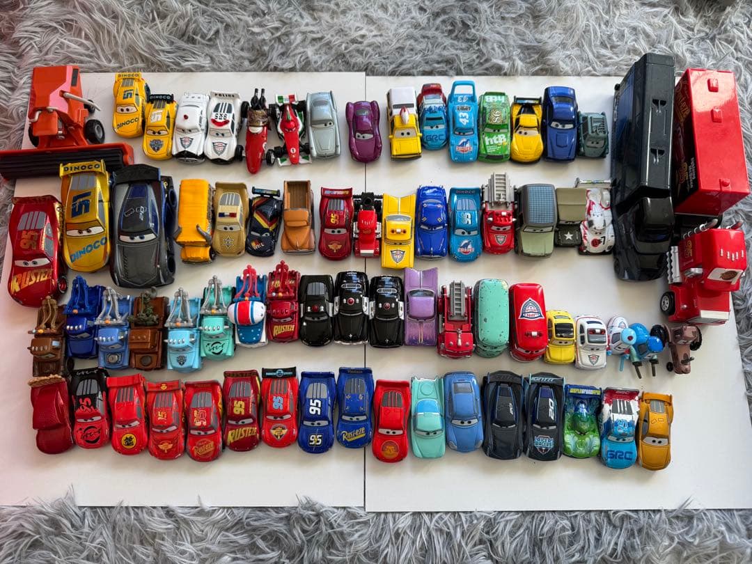 カーズ ミニカー 約60台セット　まとめ売り