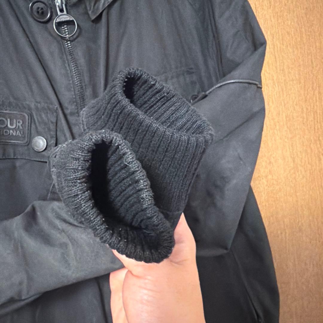 Barbour international ブラック MA-1 中綿