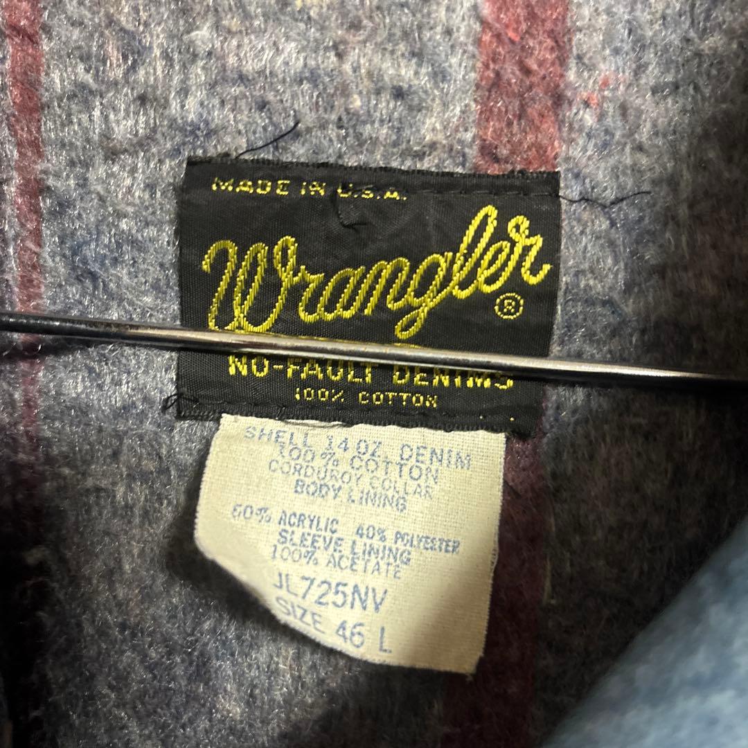 ラングラー　カバーオール　アメリカ製　46L