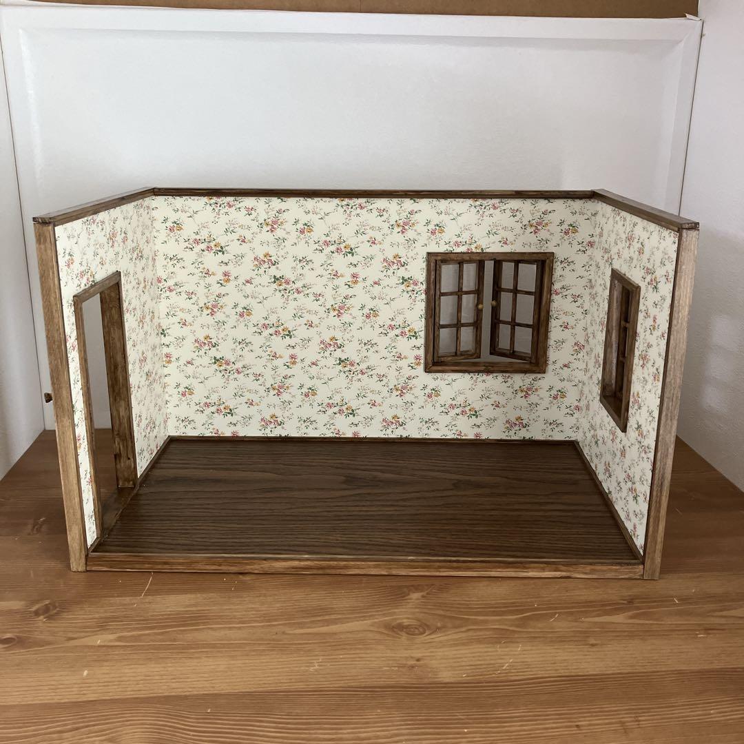 こころmy room コの字型ドールハウス 1/12サイズ ミニチュア家具