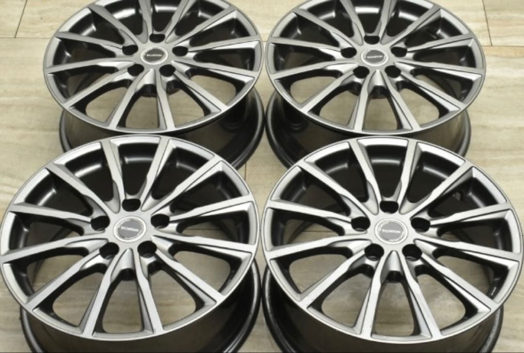 ホイール BSバルミナ 17in 7J+45 PCD114.3 4本セット