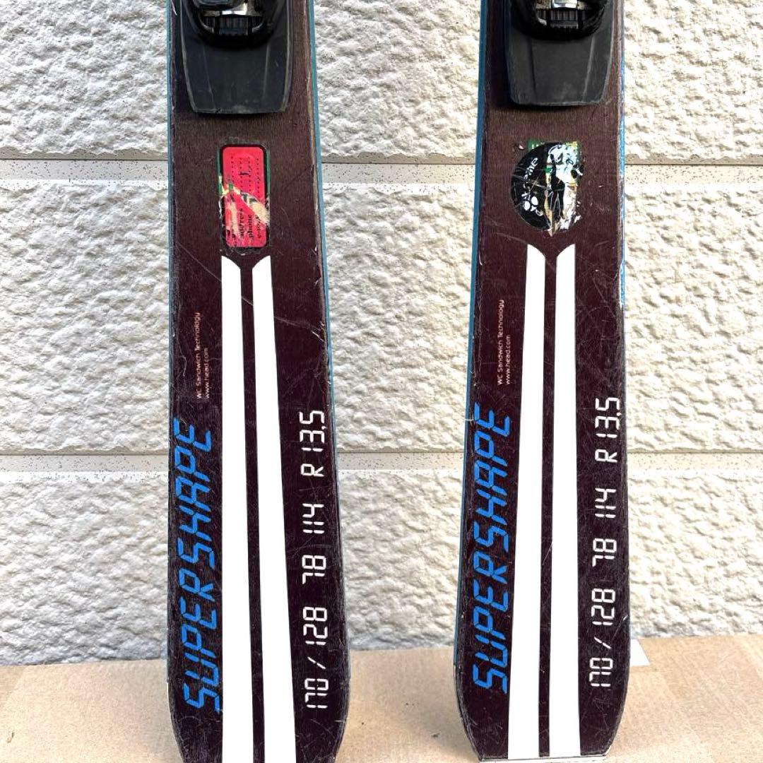 HEAD SUPERSHAPE スキー板 大人 170cm