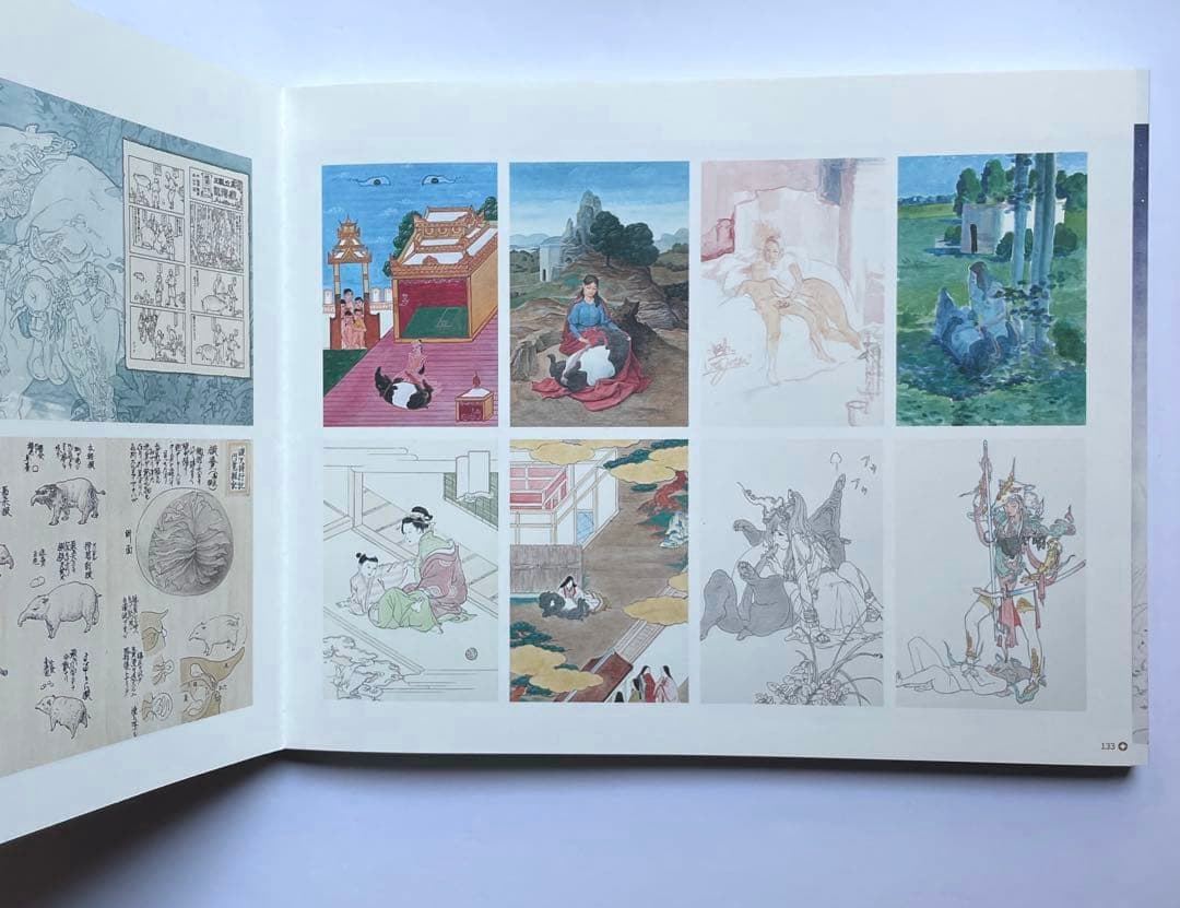 (土日値下げ) 山口晃　とあるニッポン博覧圖（サイン入り）