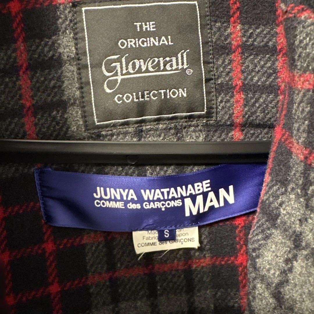 JUNYA WATANABE コムデギャルソン 初期型袖レザー切替ダッフルコート