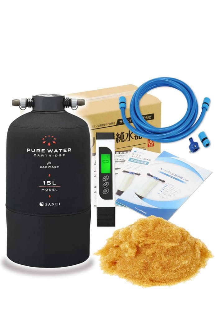 サンエイ化学 カートリッジ純水器 15L