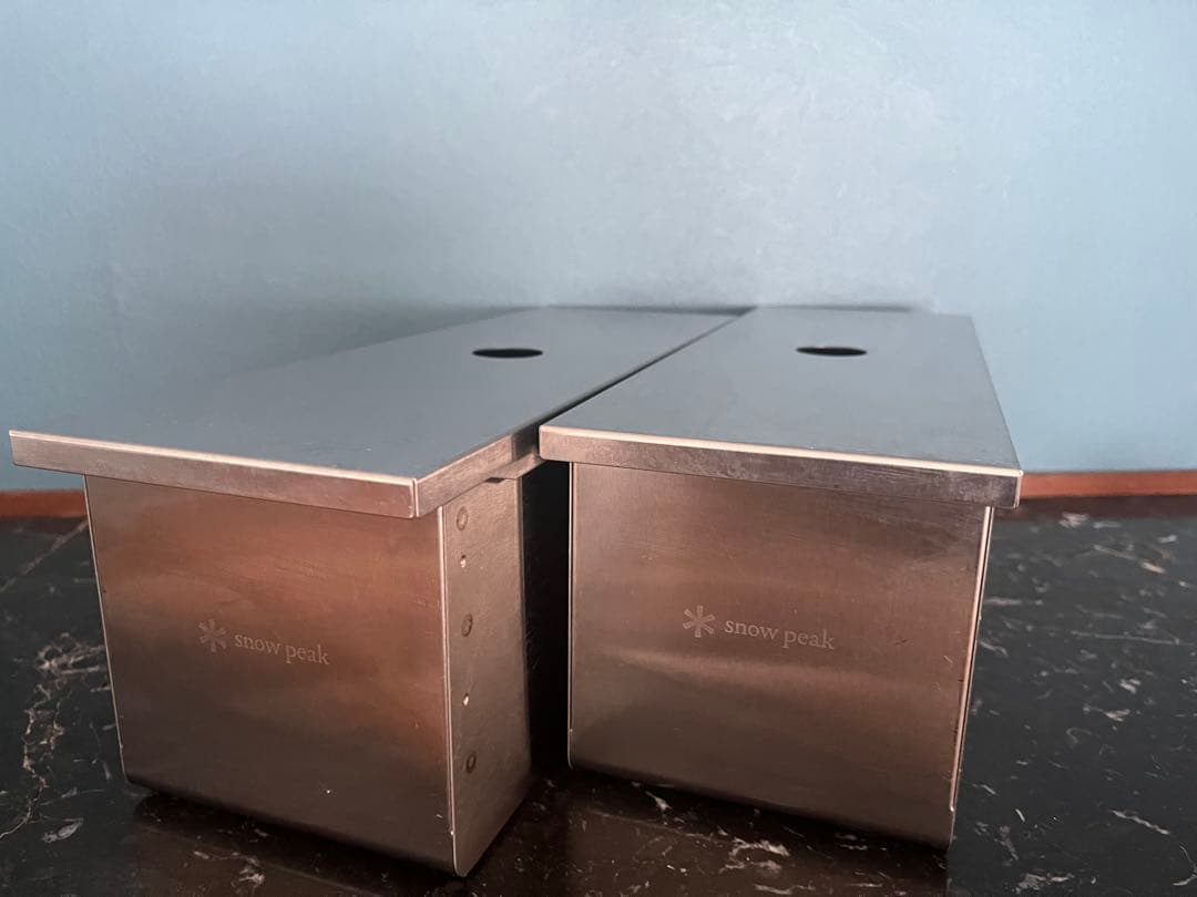 スノーピーク ステンボックス ハーフユニット　2個セット　 peak