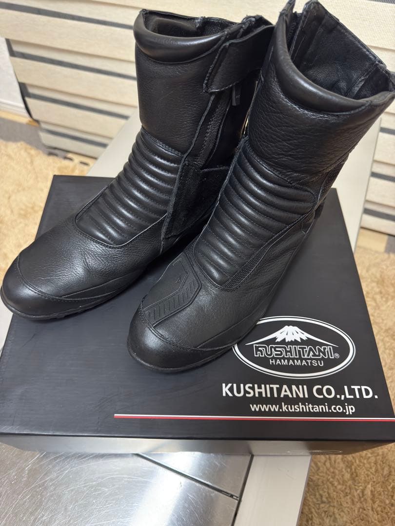 クシタニ　KUSHITANI K-4535 バイク用レザーブーツ ネオブーツ