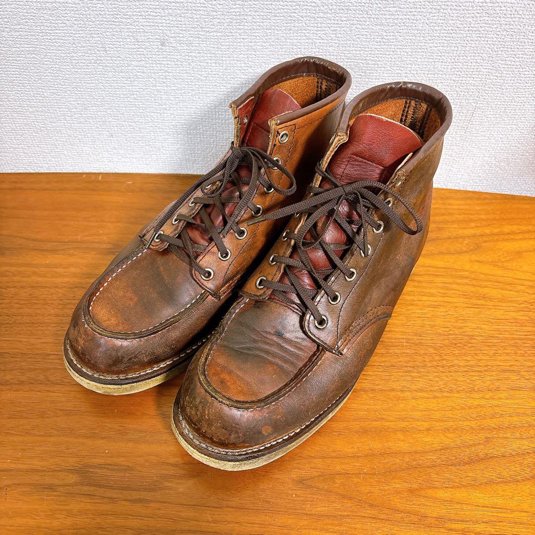 RED WING レッドウィング 8131 モックトゥ ワークブーツ ブラウン