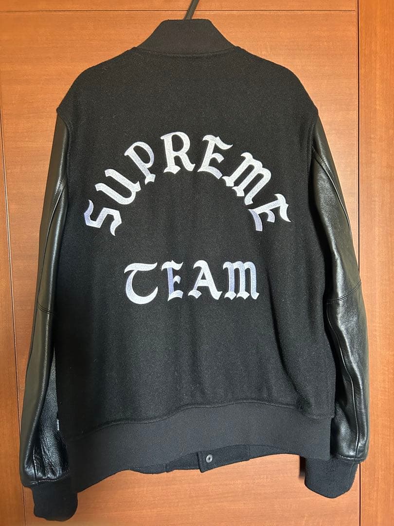 ジャケット・アウター Supreme 15AW Wool Varsity Crew Jacket