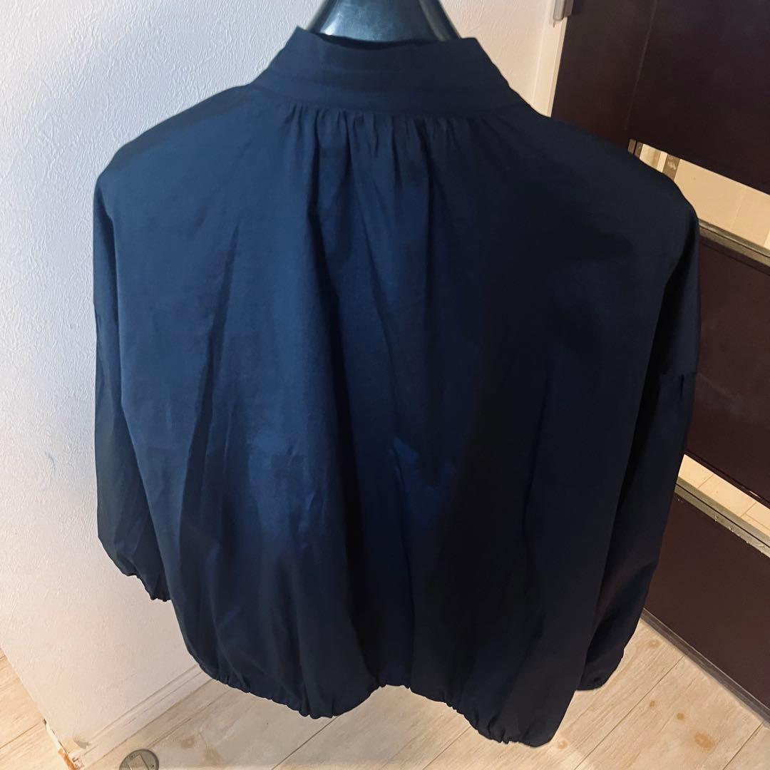 ANAYI タフタギャザーブルゾン