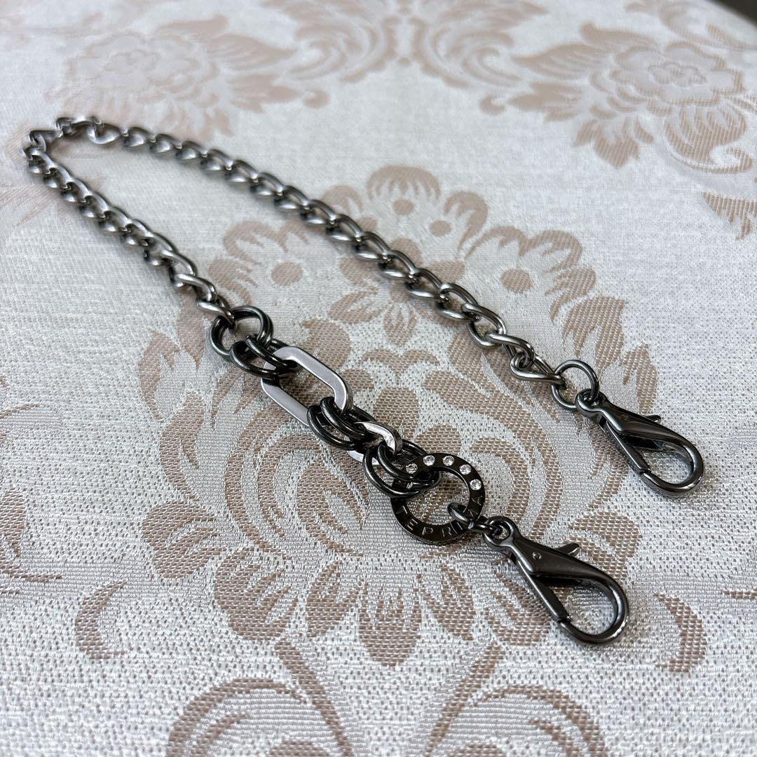 美品　アンテプリマ　黒　リボンバッグ　ハンドバッグ　ショルダー　2way