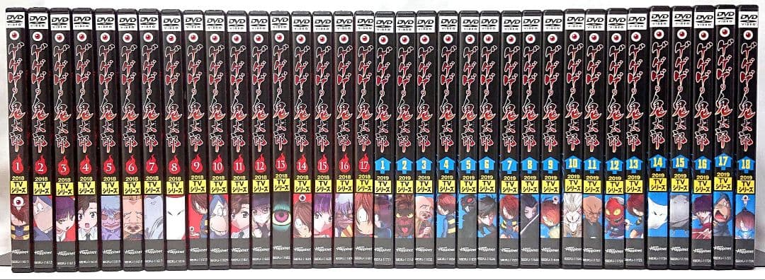 ゲゲゲの鬼太郎 2018/2019【DVD】全35巻セット