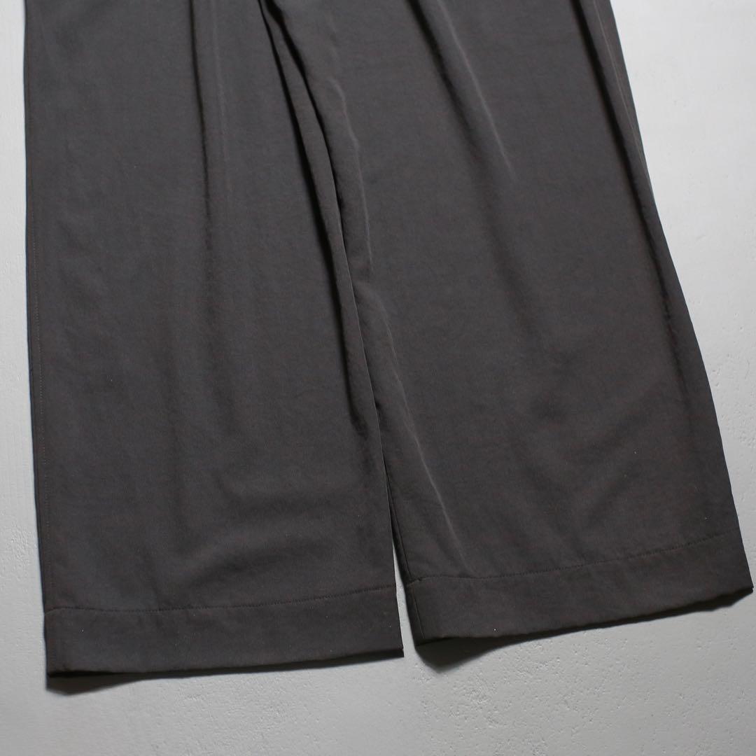 神シルエット◎ UNKNOWN Wide 2 Tuck Wide Slacks