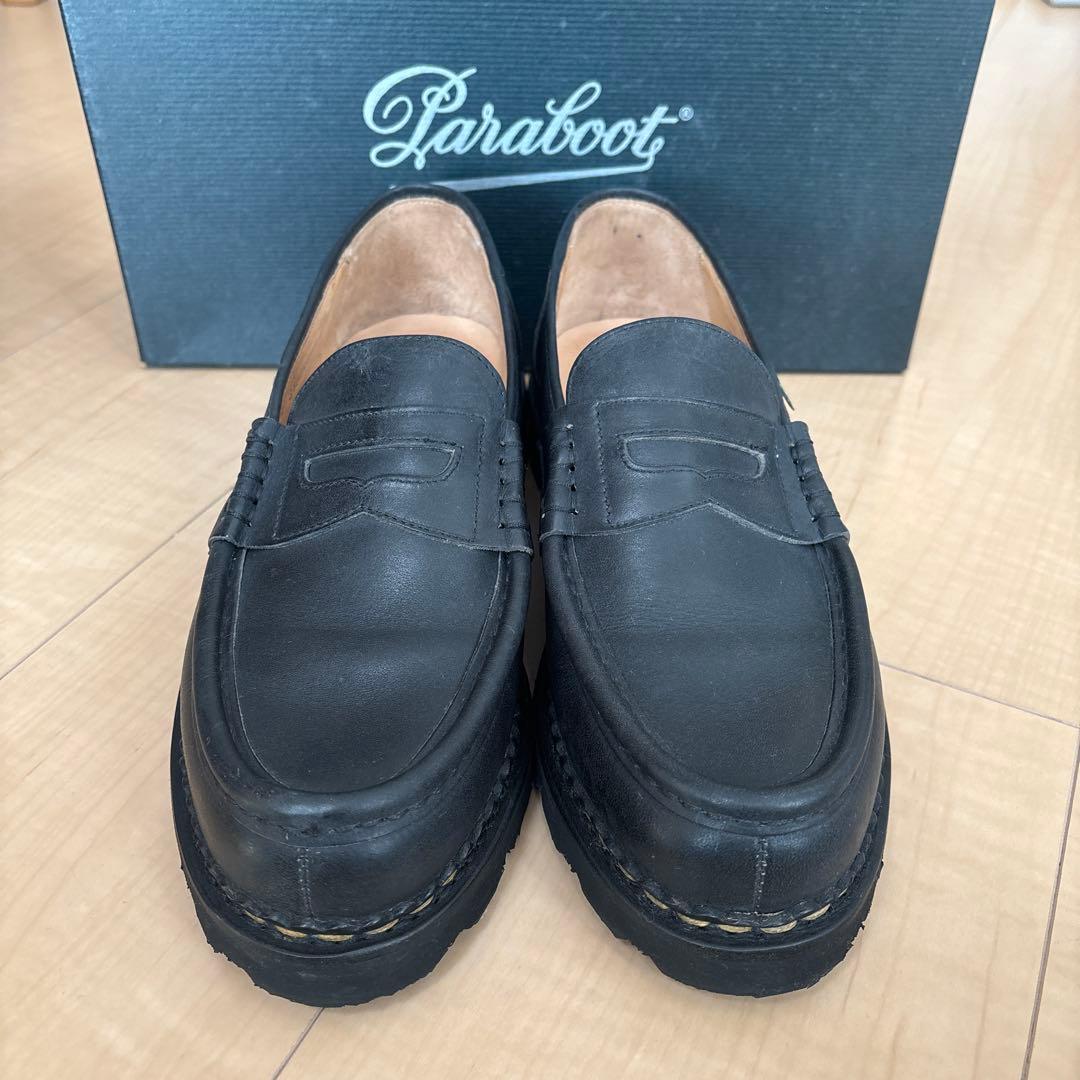 【極美品】パラブーツ　ランス　ブラック　6.5サイズ