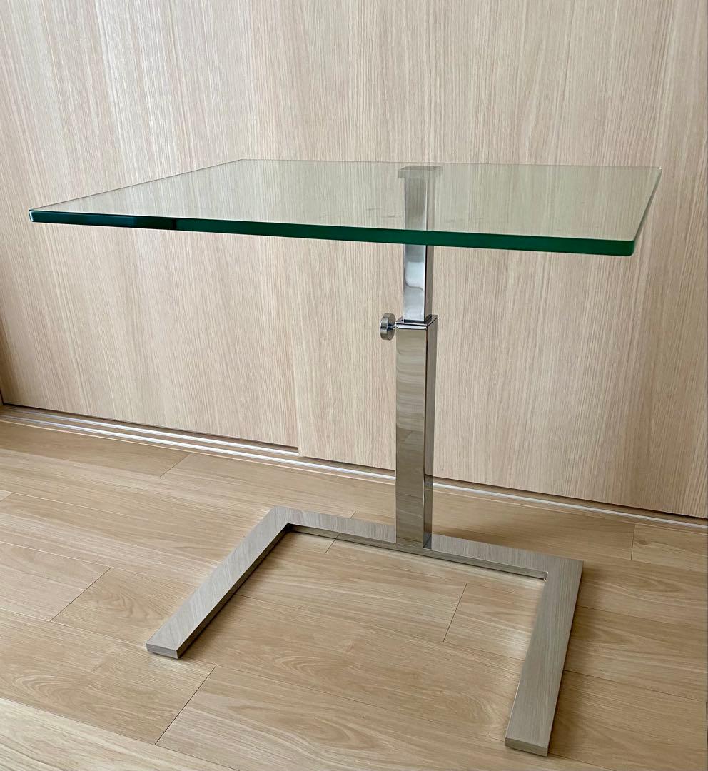 M*L様 ロルフベンツサイドテーブル ROLF BENZ ガラス天板の高さ調整可
