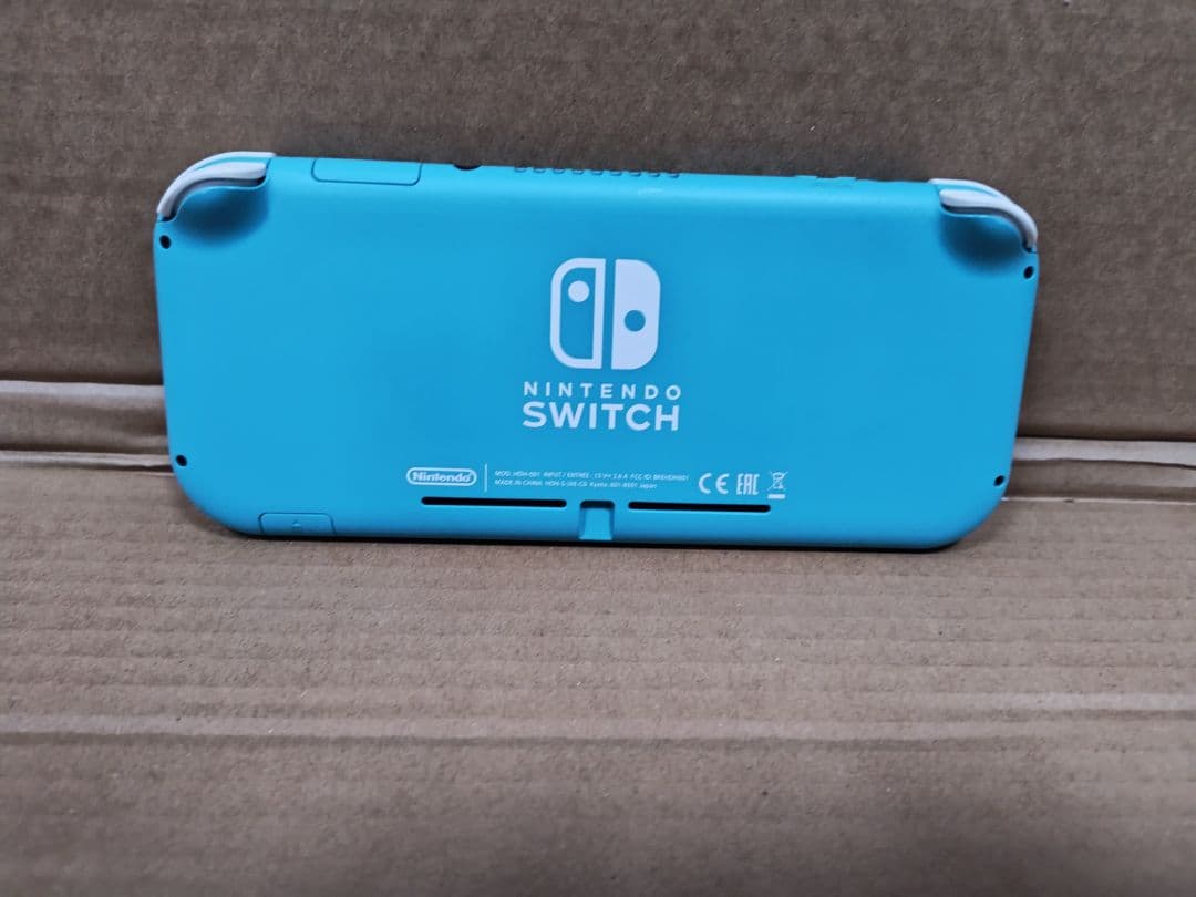 Nintendo Switch Lite ターコイズ 充電器付き動作確認