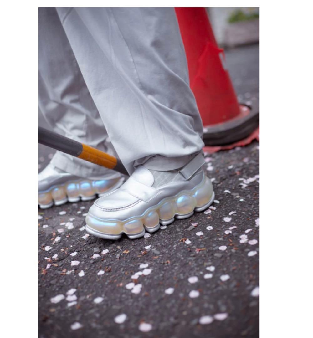 MIKIOSAKABE NEW Jewelry Loaferシルバースニーカー