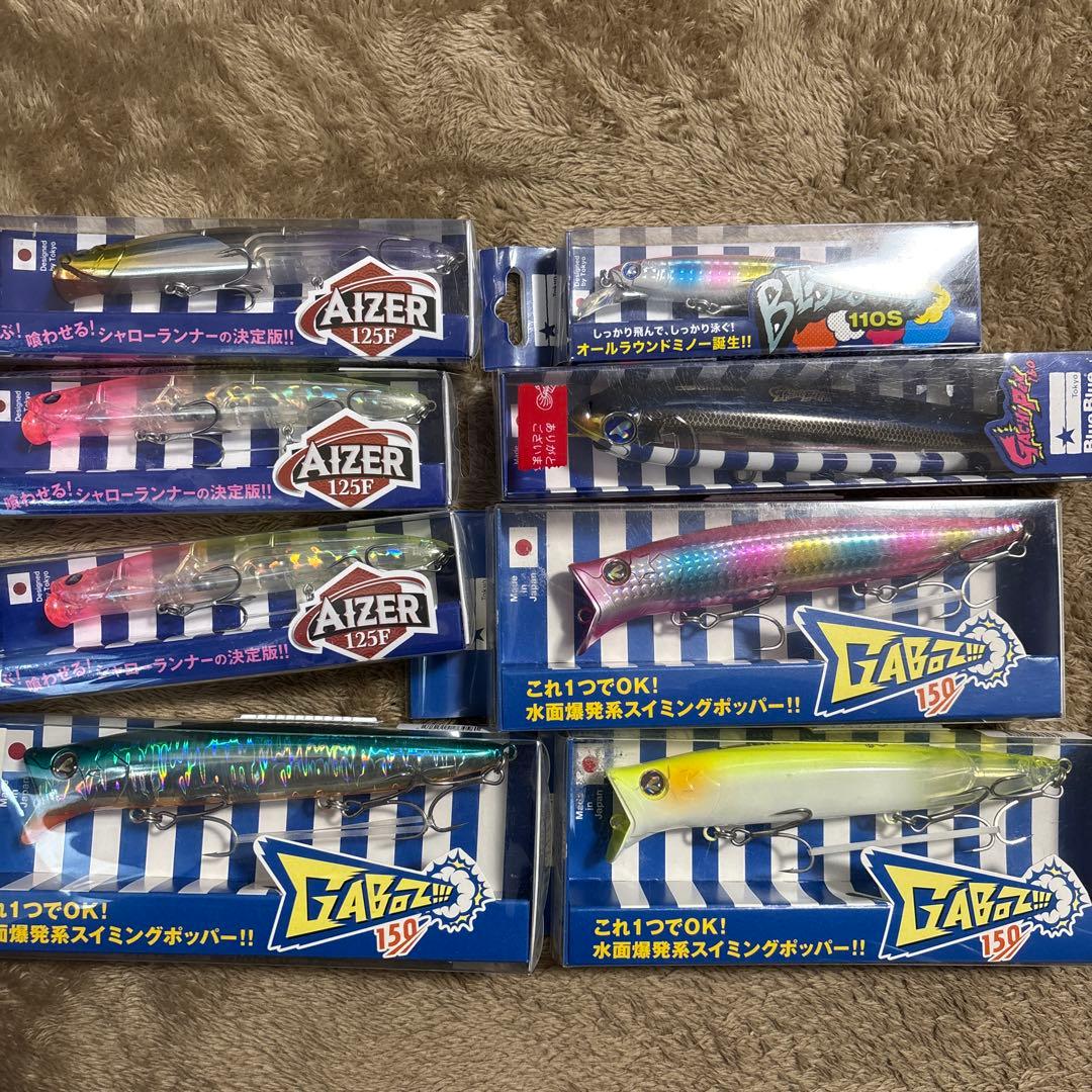 ブルーブルー　ルアーセット　シーバスルアー