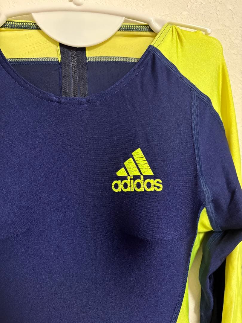 【レア】アディダス エキップメントLY POWER ZIPPER 長袖競泳水着