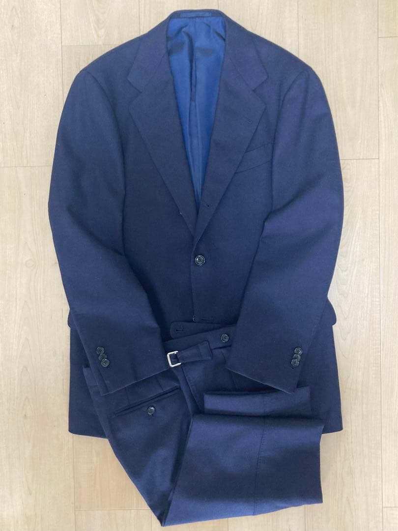【超美品】ビームスエフ　ハンドラインスーツ　48 リングヂャケット