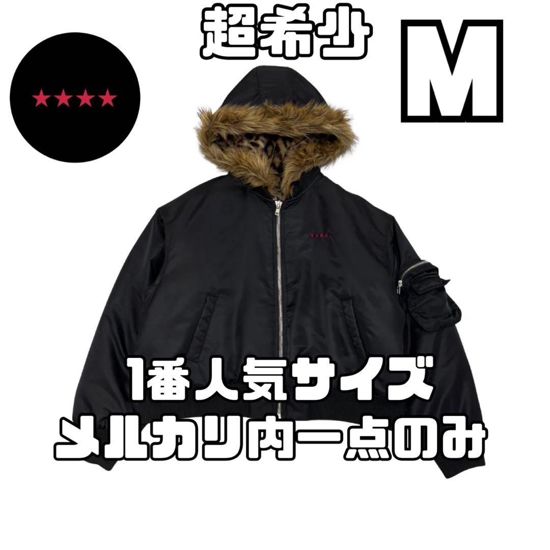 Mサイズ　9/S PROJECT MA-1 - BLACK