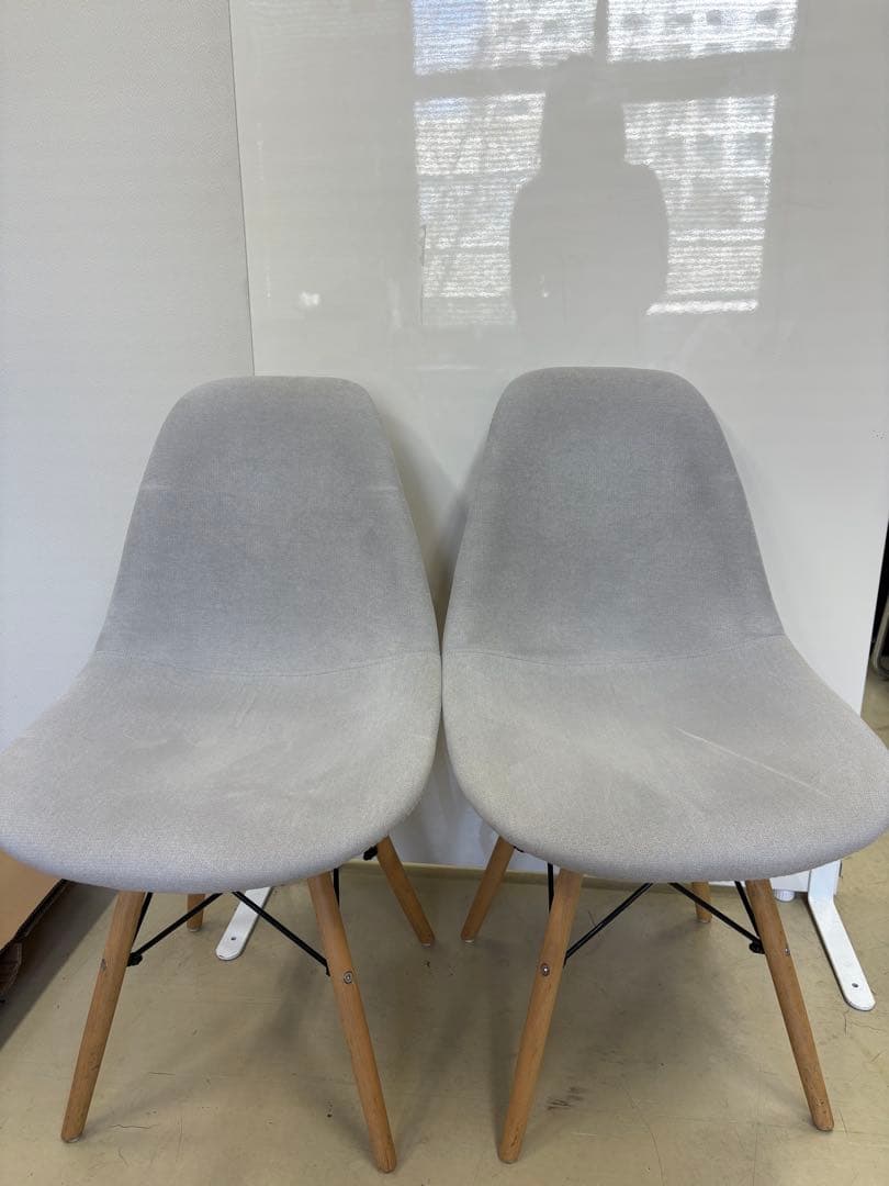 LOWYA ダイニングチェア2脚セット