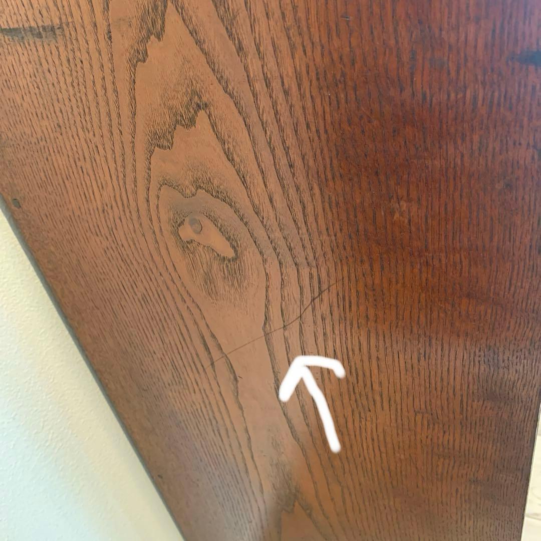 木製ダークブラウン箪笥 引き出し付き