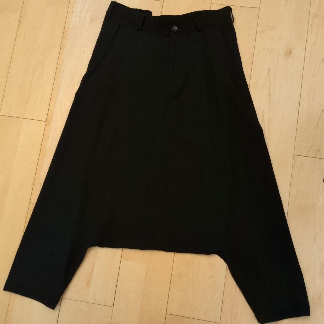 美品 Comme des Garconsコムデギャルソン サルエルパンツ 黒 L