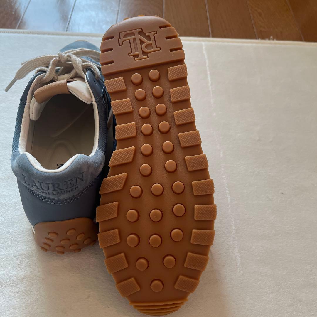 LAUREN RALPH LAUREN グレー スニーカー