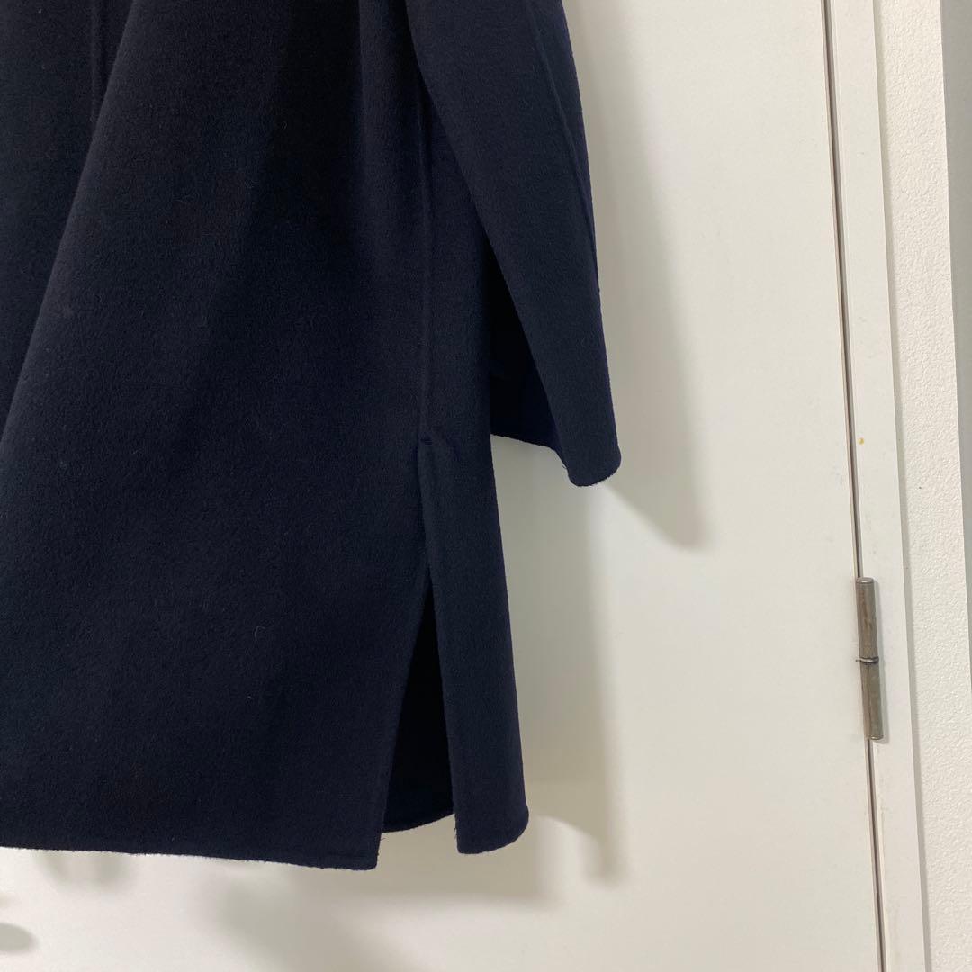 美品　上質23AWユナイテッドアローズ リバー テーラードコート　ピーコート36