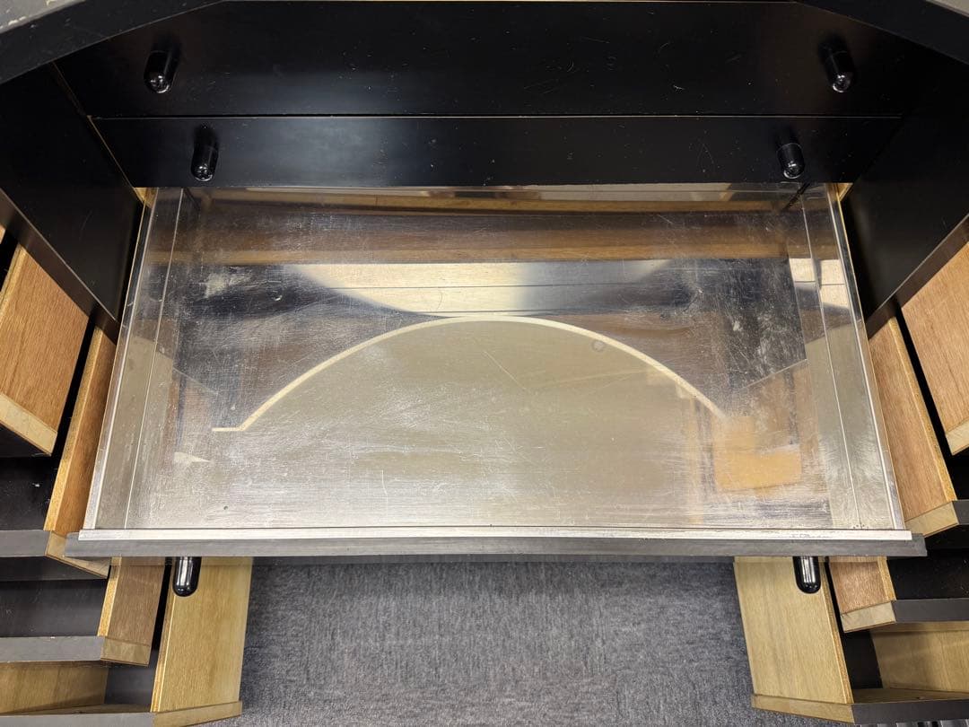 日本製　BISO彫金デスク　両袖　彫金机　おまけ付き