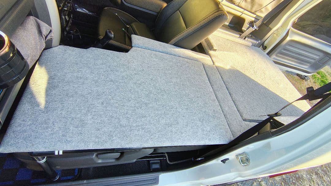 ジムニー JB23 自作 ラゲッジフラット＆車中泊キット