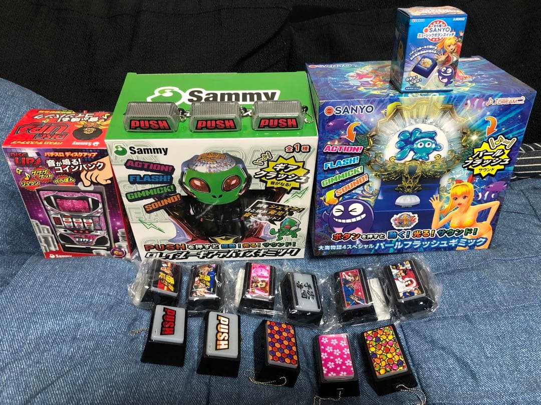 Sammy パチスロ、ボタン、バンクセット