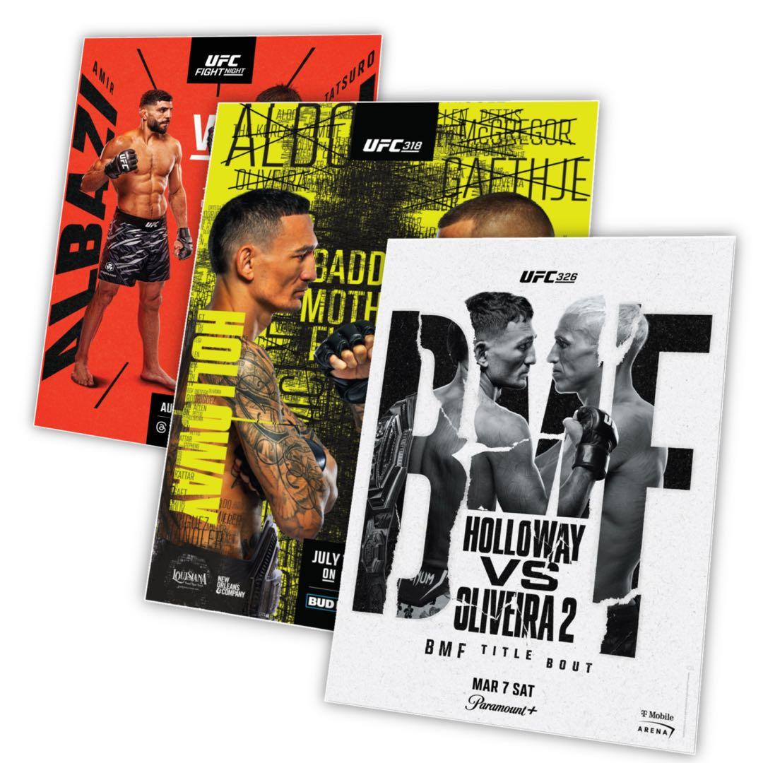 UFC ポスター セット(非公式品) 卵焼き