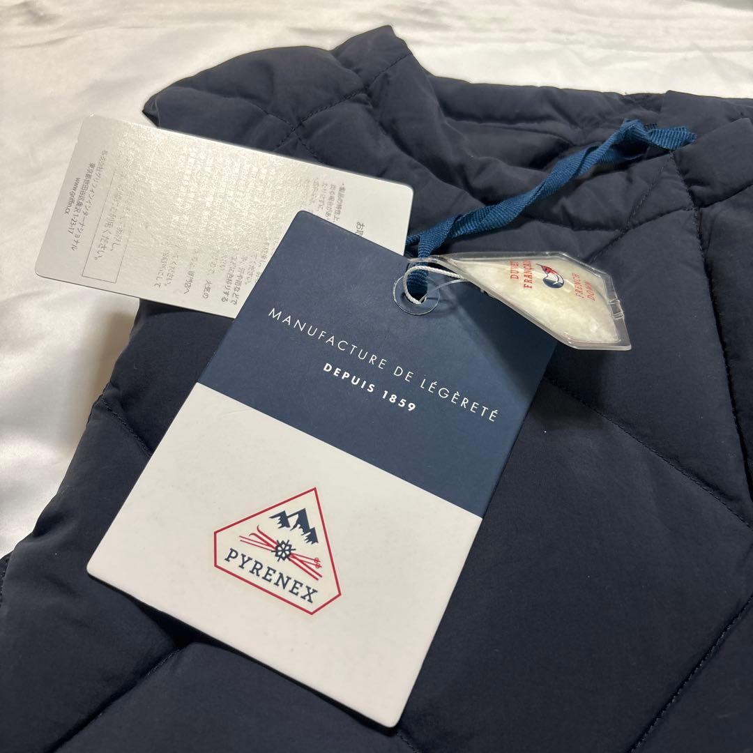 新品　38 ピレネックス　NACRE 2 VEST ダウンベスト　インナー