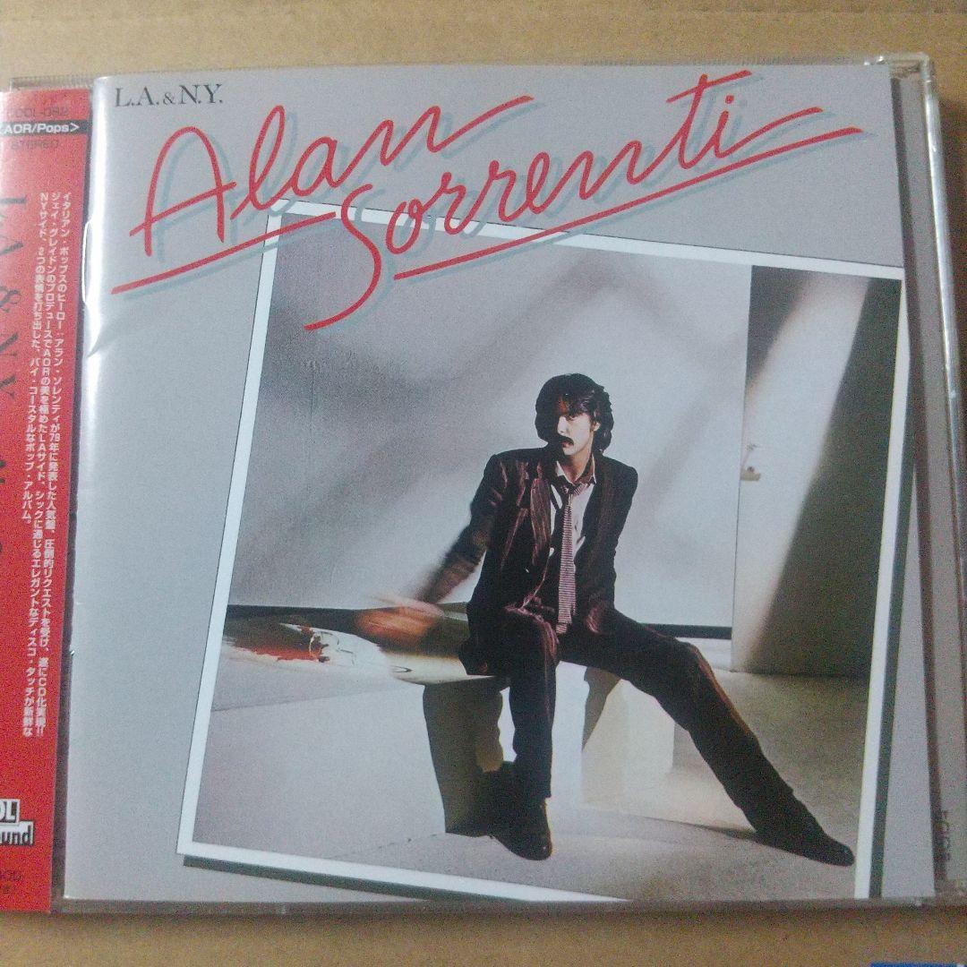 Alan Sorrenti(アラン·ソレンティ)/L.A. & N.Y./AOR