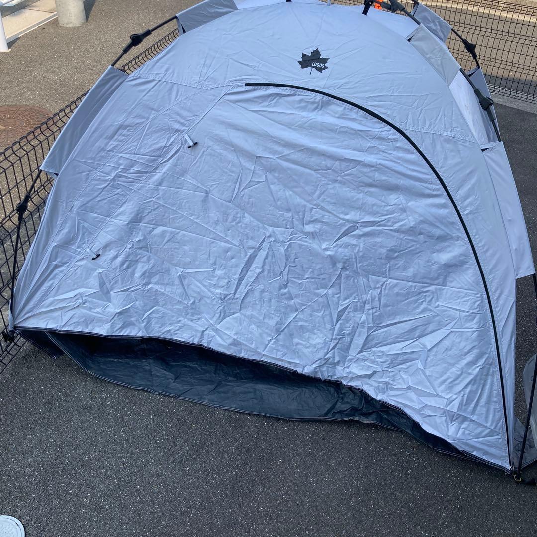 ※5/10出品終了※【LOGOS】タープソーラーブロックQ-TOPフルシェード