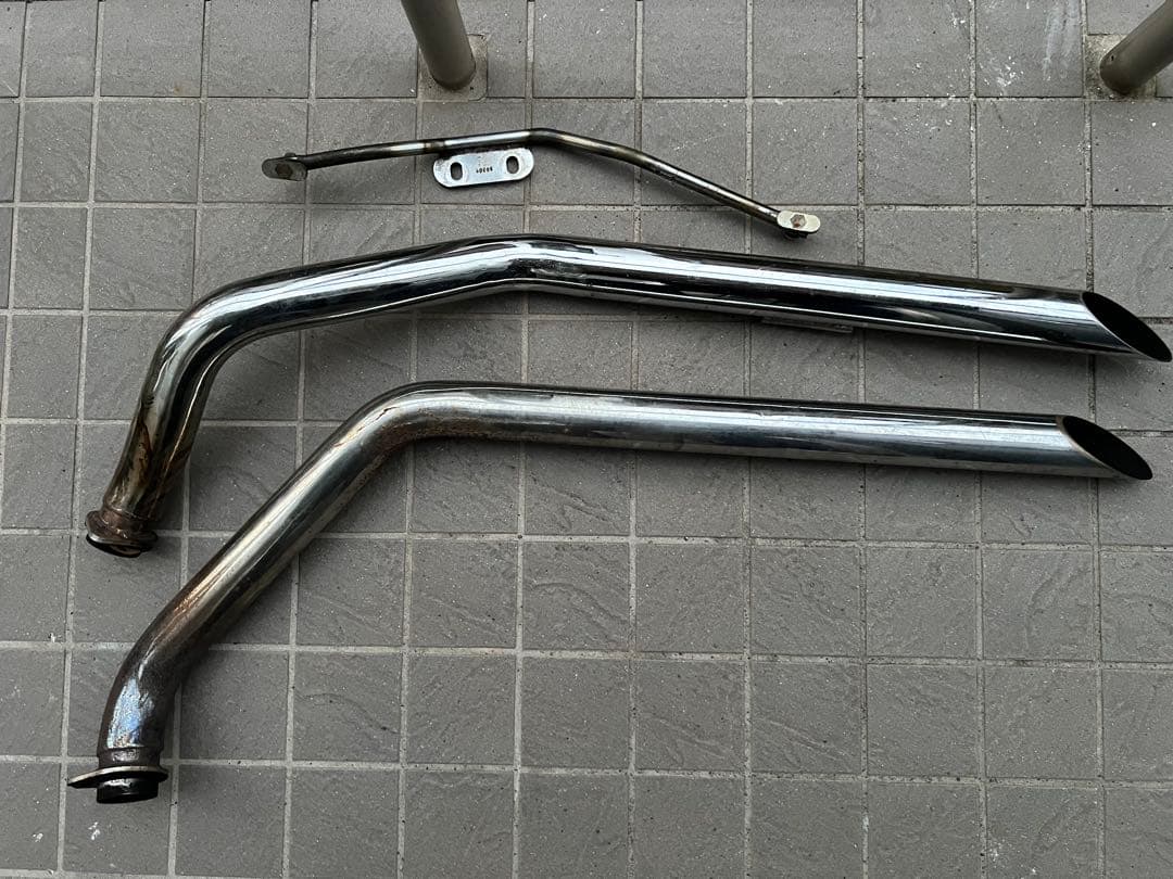 ハーレー　ショベル　ステンレス マフラー （パウコ）