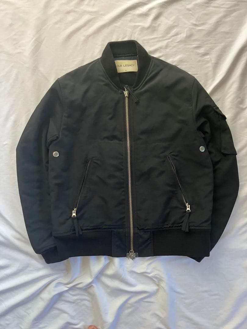 r*r様 our legacy double zip Black ma-1 ja