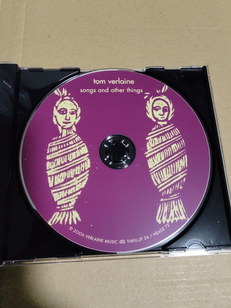 TOM VERLAINE / ソングス・アンド・アザー・シングス国内廃盤
