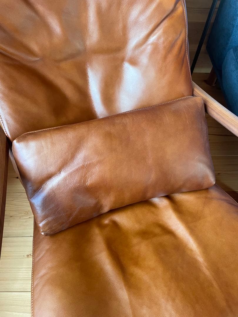 マスターウォールMASTERWAL ロッキングチェア　ブラウンレザー