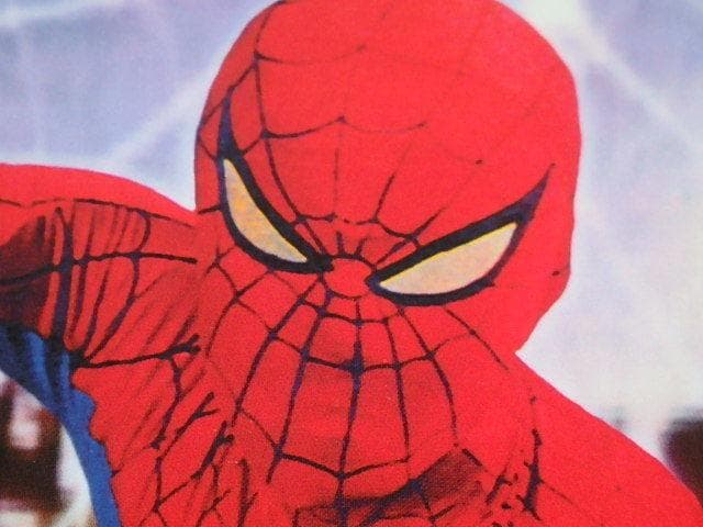 ★資料本　スパイダーマン　藤堂新二/三浦リカ/賀川雪絵さん/マーベル/東映