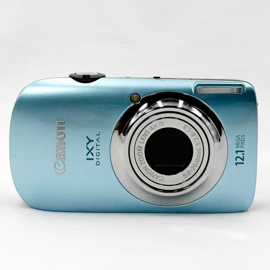 キヤノン IXY DIGITAL 510 IS ブルー コンデジ カメラ 中古
