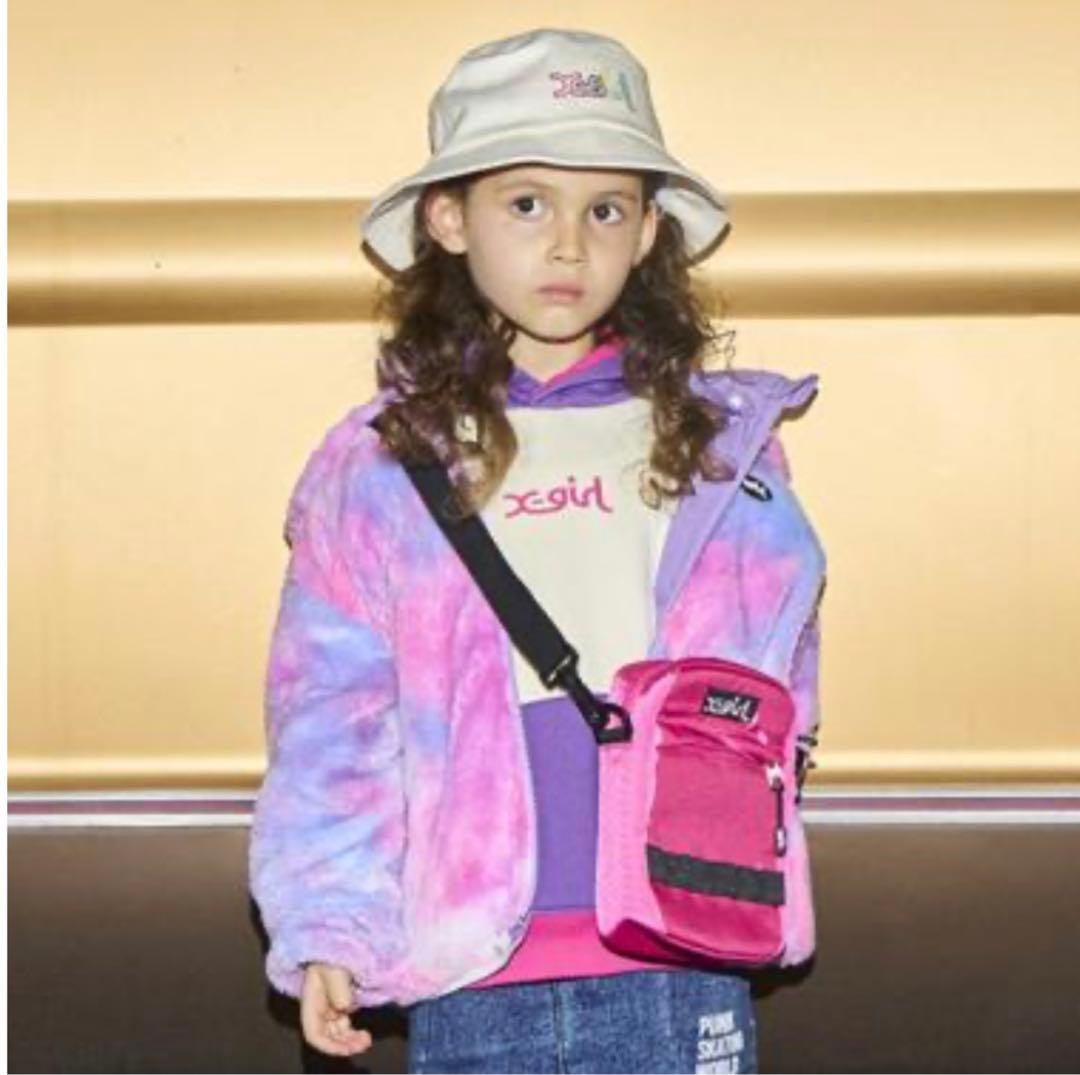 X-girl タイダイ柄 フリース　130 新品