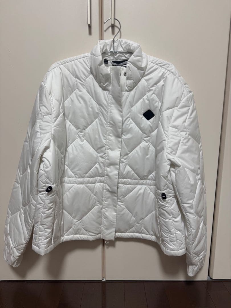 リンドバーグ　ホワイト キルティングジャケット&スカート　上M下S セットアップ
