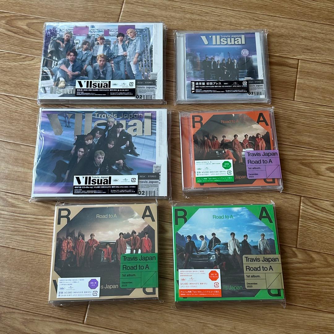 トラジャ アルバム CD Road to A VIIsual トレカ
