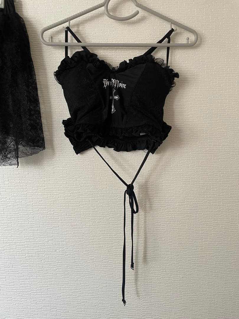 DimMoire ディムモアール 十字の誓いスイムウェア black レフレム