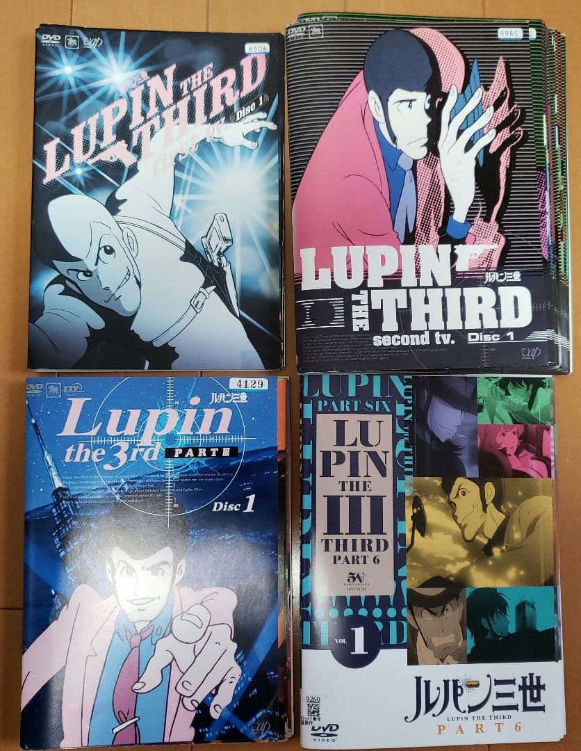 ルパン三世　DVDセット　レンタル落ち
